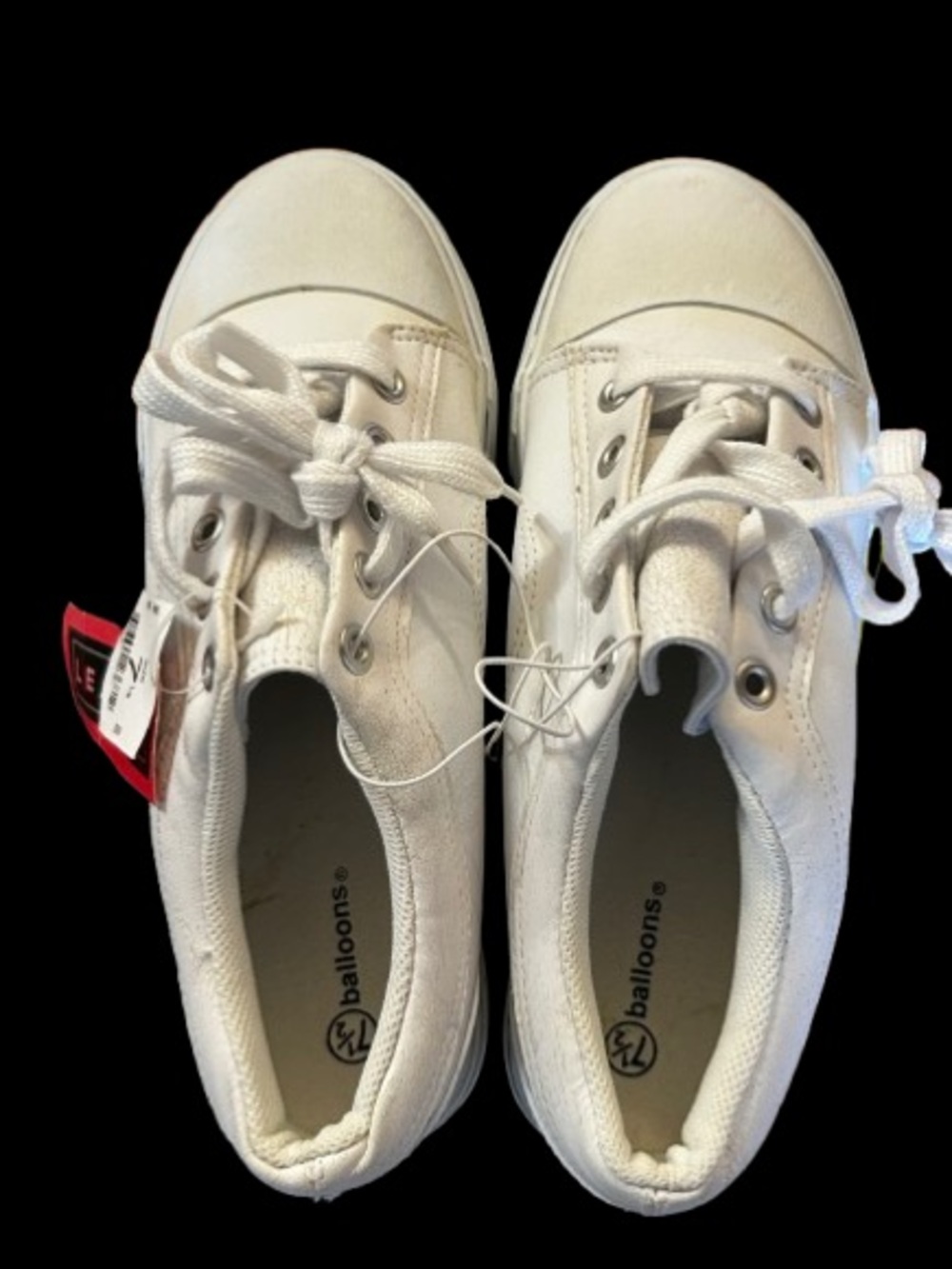 Balloons Lace-Up Sneakers (NWT)